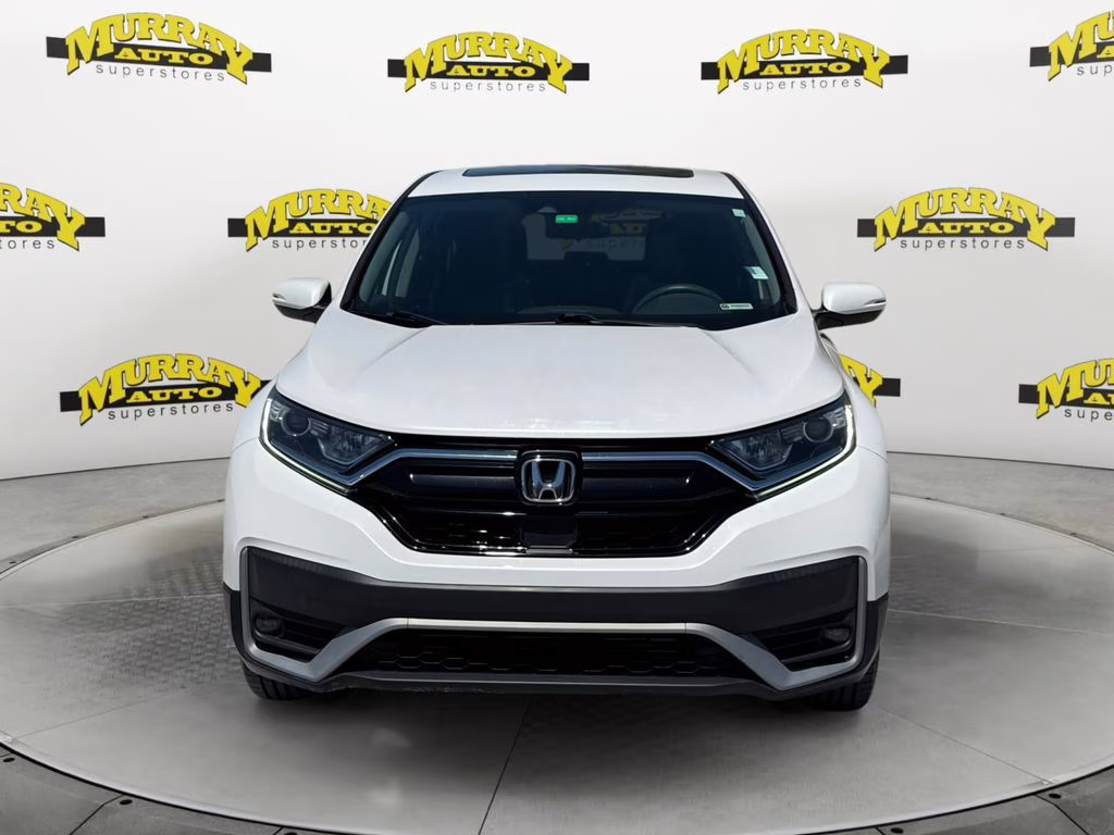 2021 Platinum White Honda CR-V EX FWD SUV