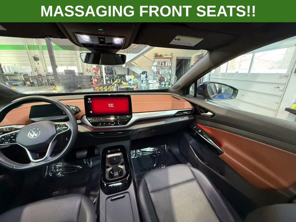 2022 Blue Volkswagen ID.4 Pro S AWD SUV