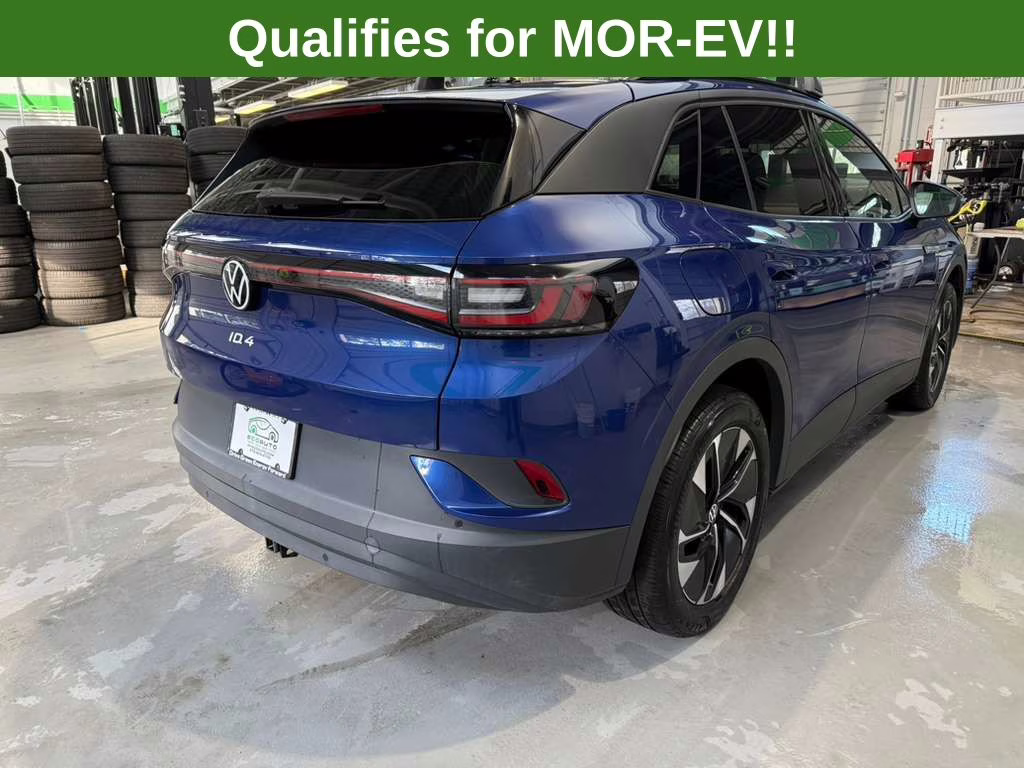 2022 Blue Volkswagen ID.4 Pro S AWD SUV