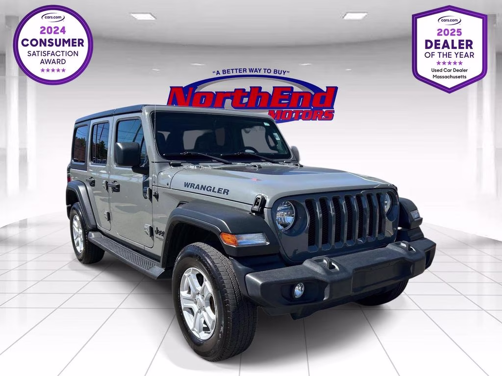 2022 Sting-Gray Clearcoat Jeep Wrangler Unlimited Sport S 4X4 SUV