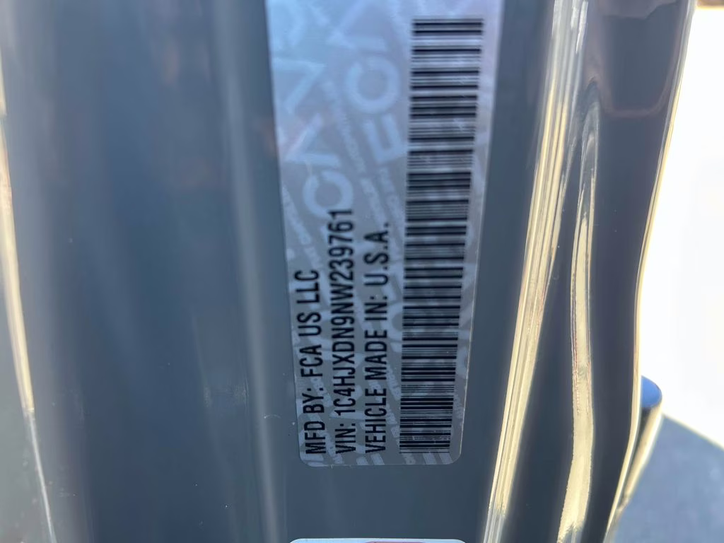 2022 Sting-Gray Clearcoat Jeep Wrangler Unlimited Sport S 4X4 SUV