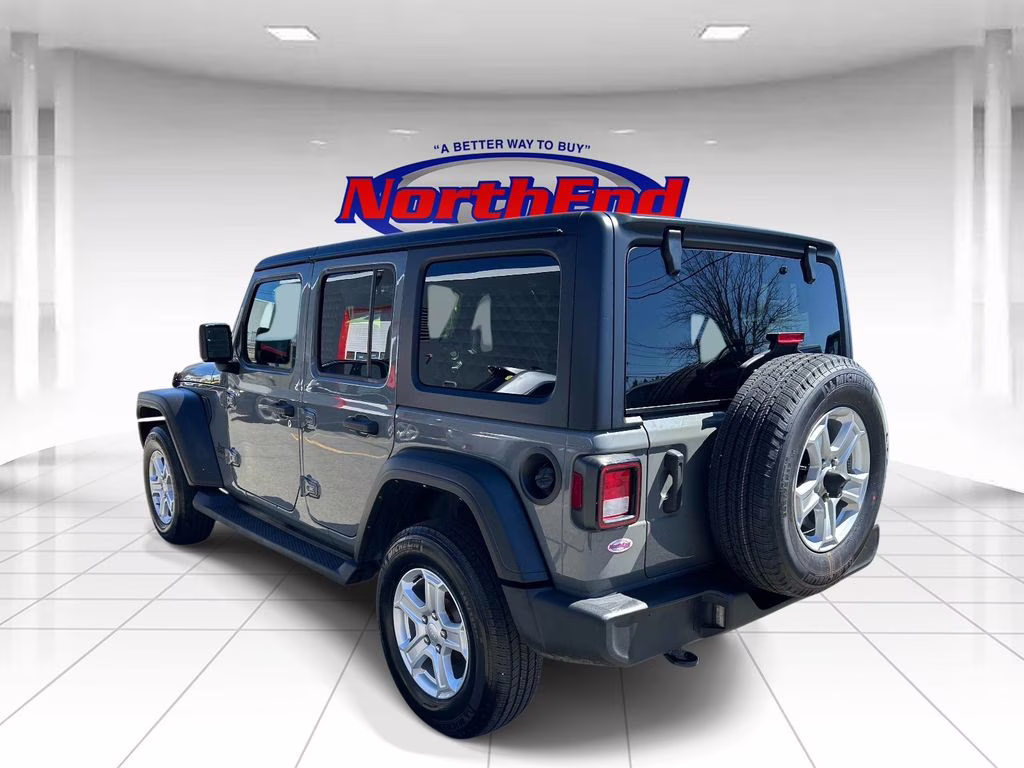 2022 Sting-Gray Clearcoat Jeep Wrangler Unlimited Sport S 4X4 SUV