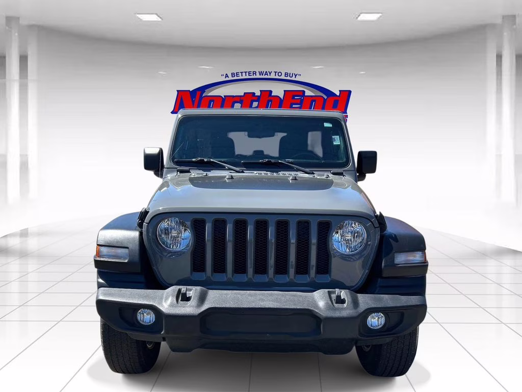2022 Sting-Gray Clearcoat Jeep Wrangler Unlimited Sport S 4X4 SUV
