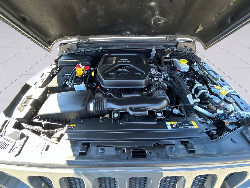 2022 Sting-Gray Clearcoat Jeep Wrangler Unlimited Sport S 4X4 SUV