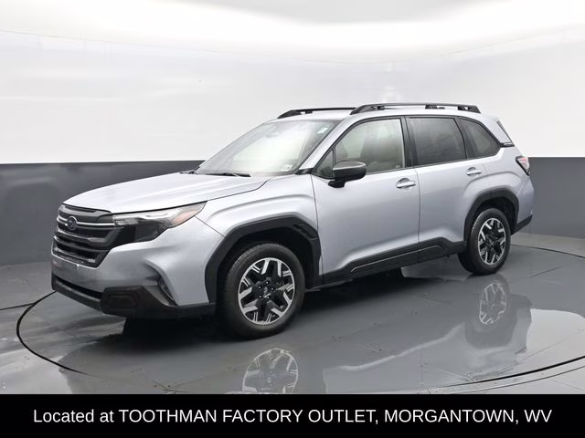 2025 Ice Silver Metallic Subaru Forester Premium AWD SUV
