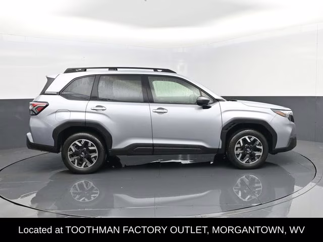 2025 Ice Silver Metallic Subaru Forester Premium AWD SUV