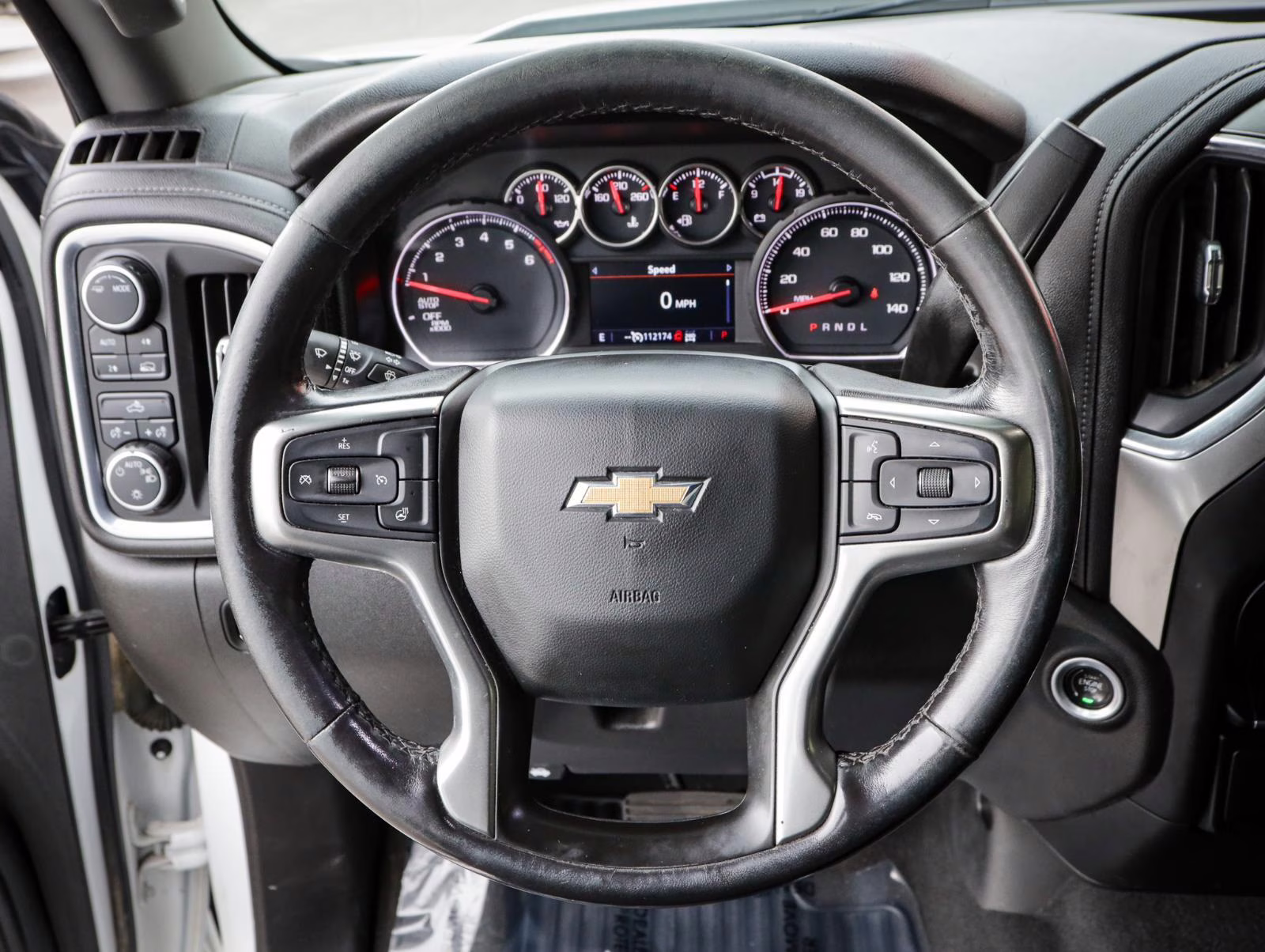 2021 Summit White Chevrolet Silverado 1500 LT 4X4 Truck