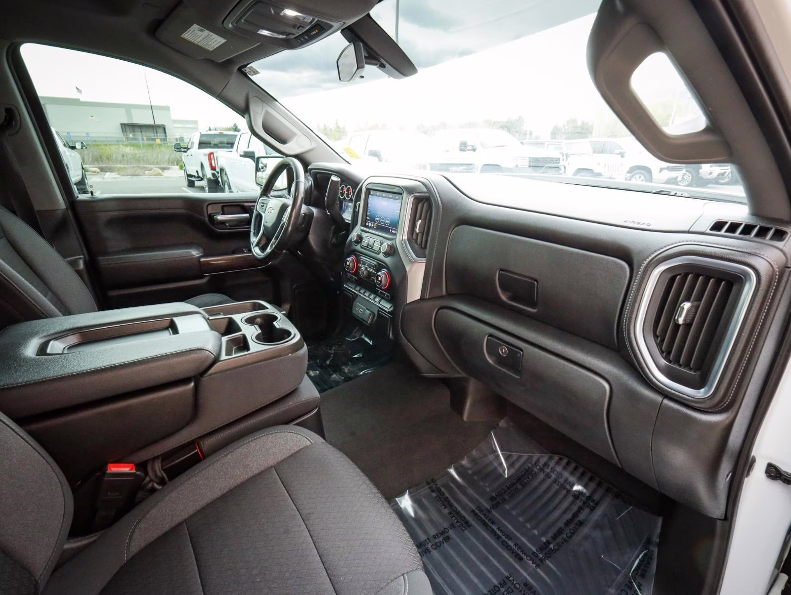 2021 Summit White Chevrolet Silverado 1500 LT 4X4 Truck