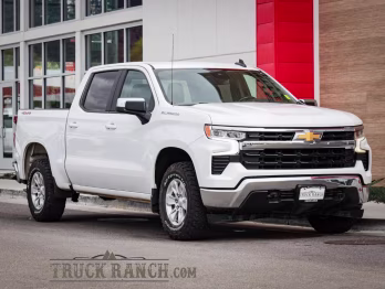 2023 Summit White Chevrolet Silverado 1500 LT 4X4 Truck