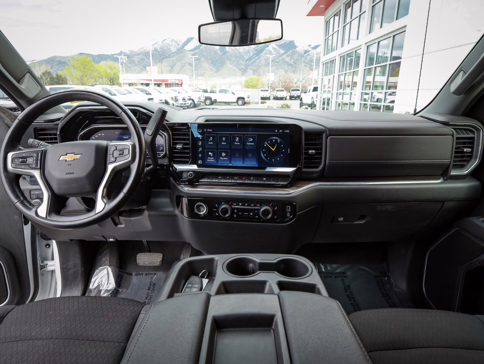 2023 Summit White Chevrolet Silverado 1500 LT 4X4 Truck