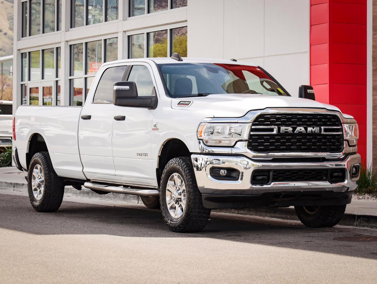 2024 Bright White Clearcoat Ram 3500 Big Horn 4X4 Truck