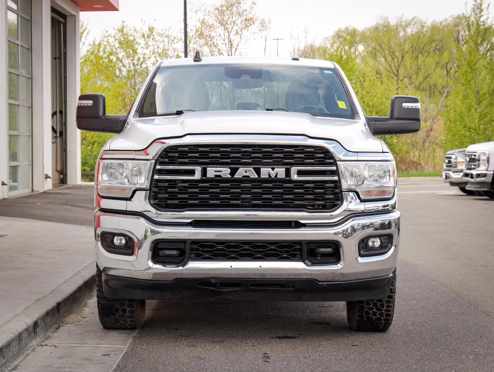 2024 Bright White Clearcoat Ram 3500 Big Horn 4X4 Truck