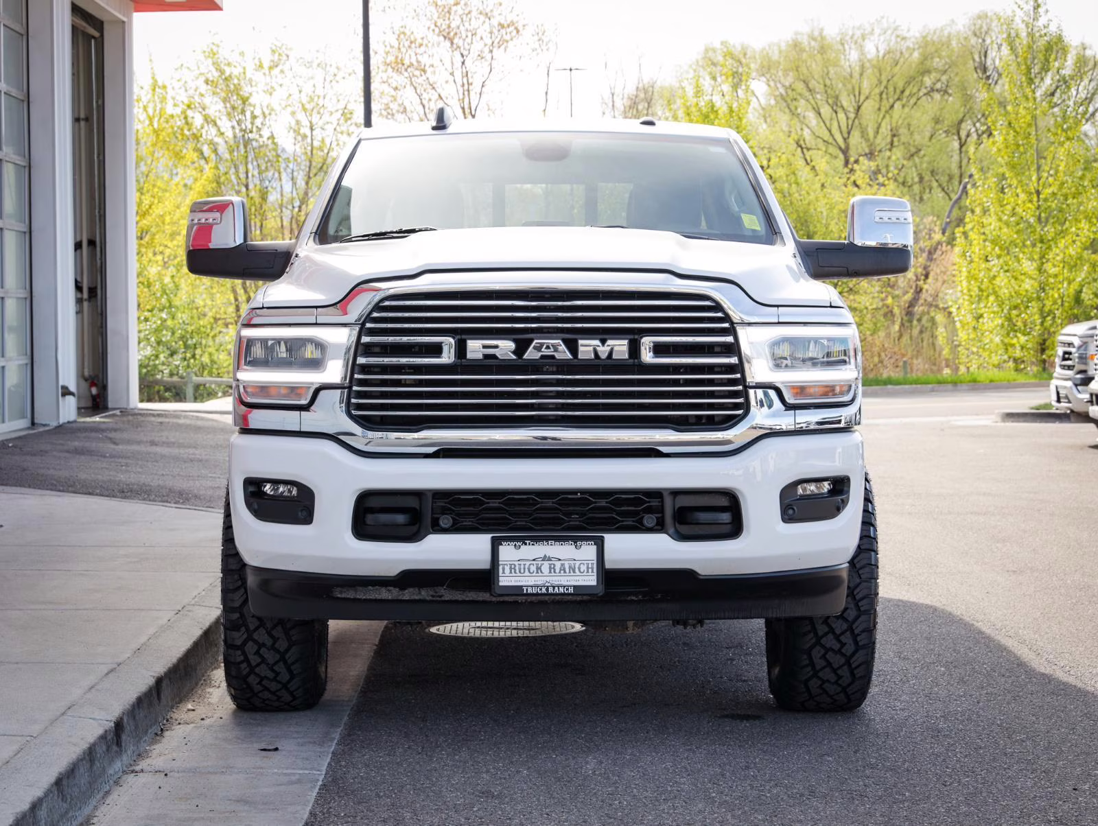 2023 Bright White Clearcoat Ram 2500 Laramie 4X4 Truck