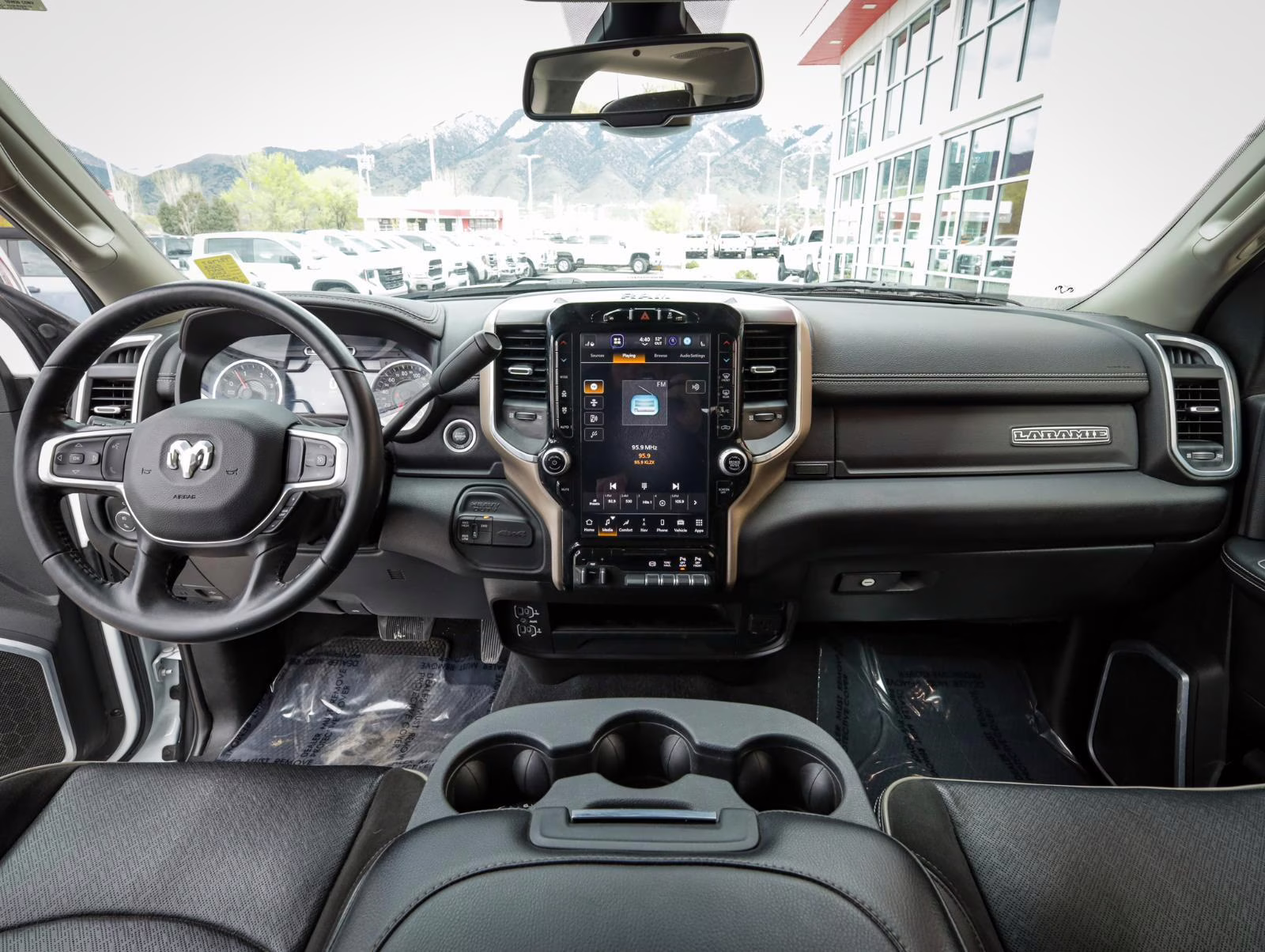 2023 Bright White Clearcoat Ram 2500 Laramie 4X4 Truck