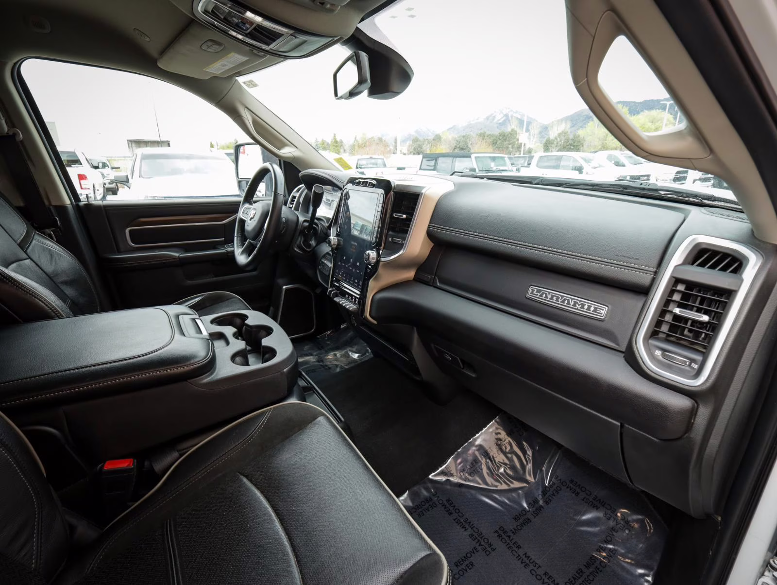 2023 Bright White Clearcoat Ram 2500 Laramie 4X4 Truck