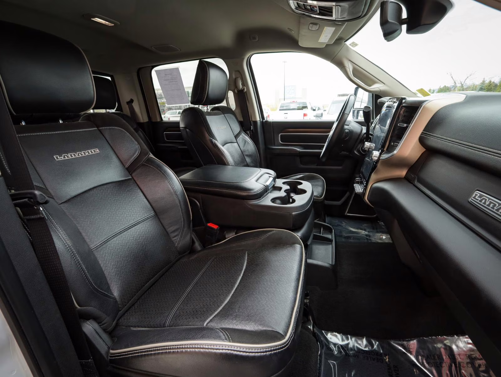 2023 Bright White Clearcoat Ram 2500 Laramie 4X4 Truck