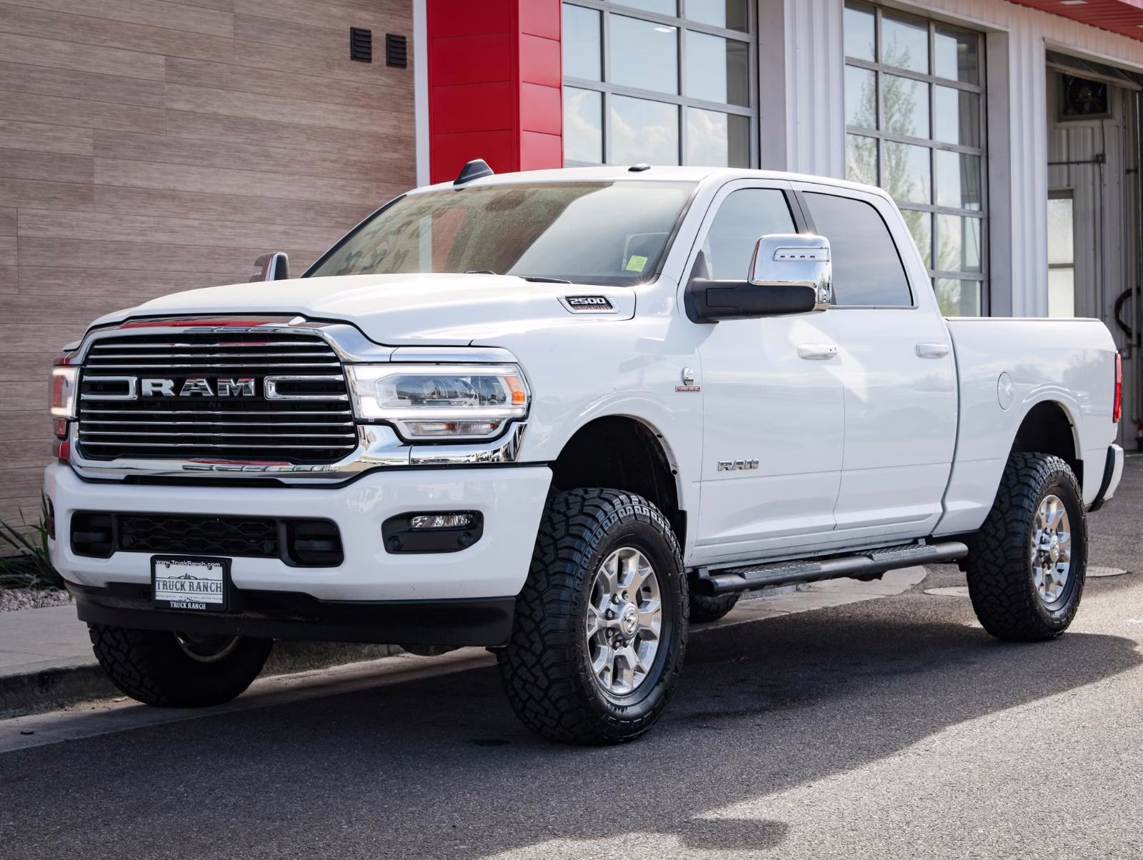 2023 Bright White Clearcoat Ram 2500 Laramie 4X4 Truck