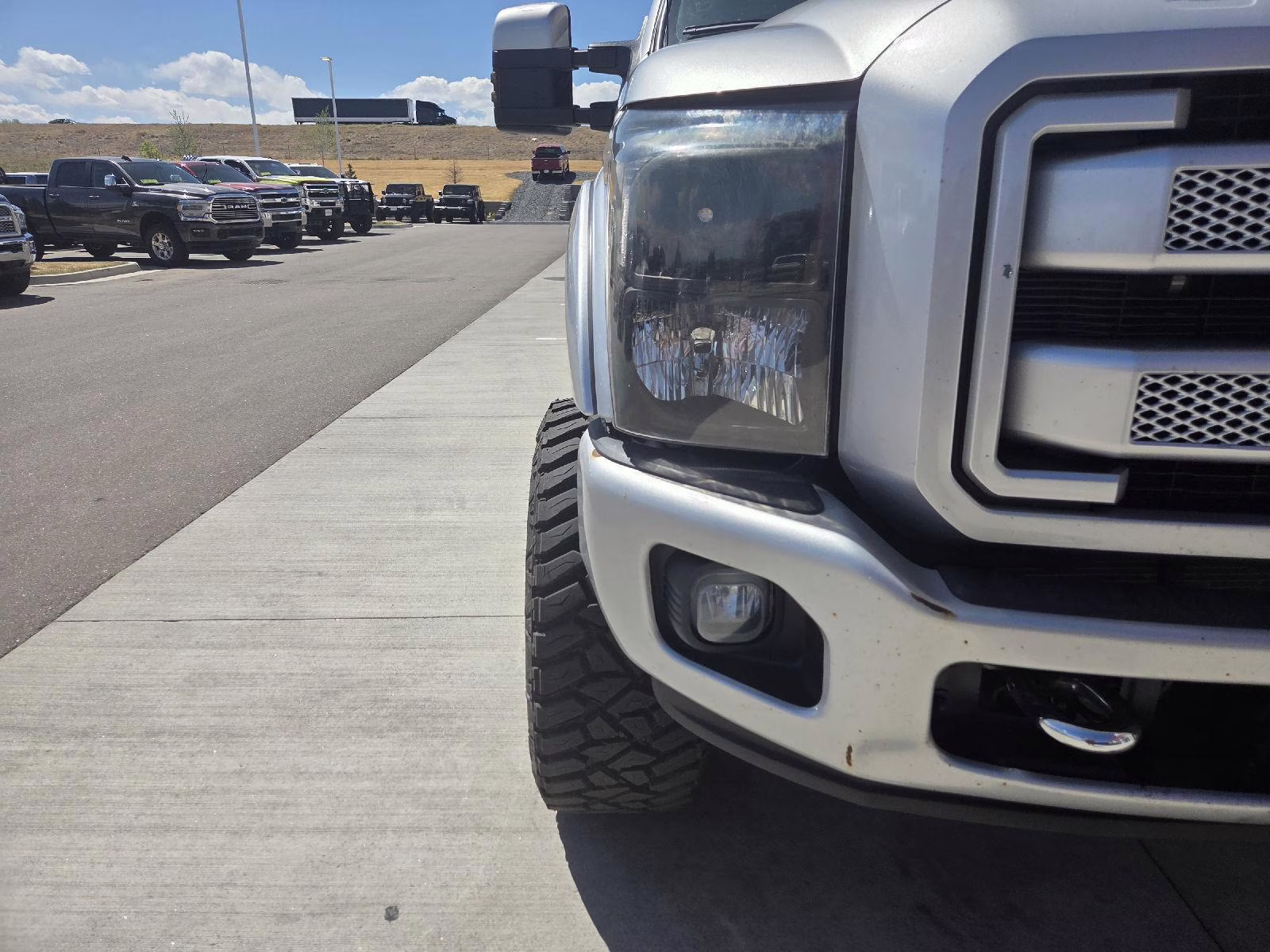 2016 Ingot Silver Metallic Ford Super Duty F-350 SRW Lariat 4X4 Truck