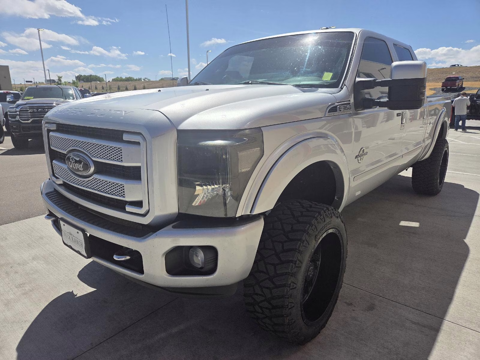 2016 Ingot Silver Metallic Ford Super Duty F-350 SRW Lariat 4X4 Truck