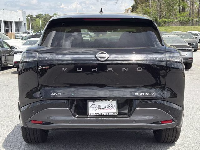 2026 Super Black Nissan Murano Platinum AWD SUV