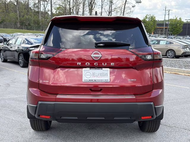 2026 Scarlet Ember Tintcoat Nissan Rogue SV AWD SUV