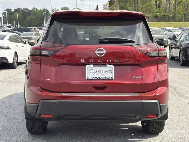 2026 Scarlet Ember Tintcoat Nissan Rogue SV AWD SUV