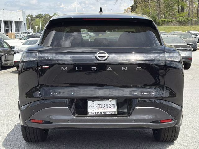 2026 Super Black Nissan Murano Platinum AWD SUV