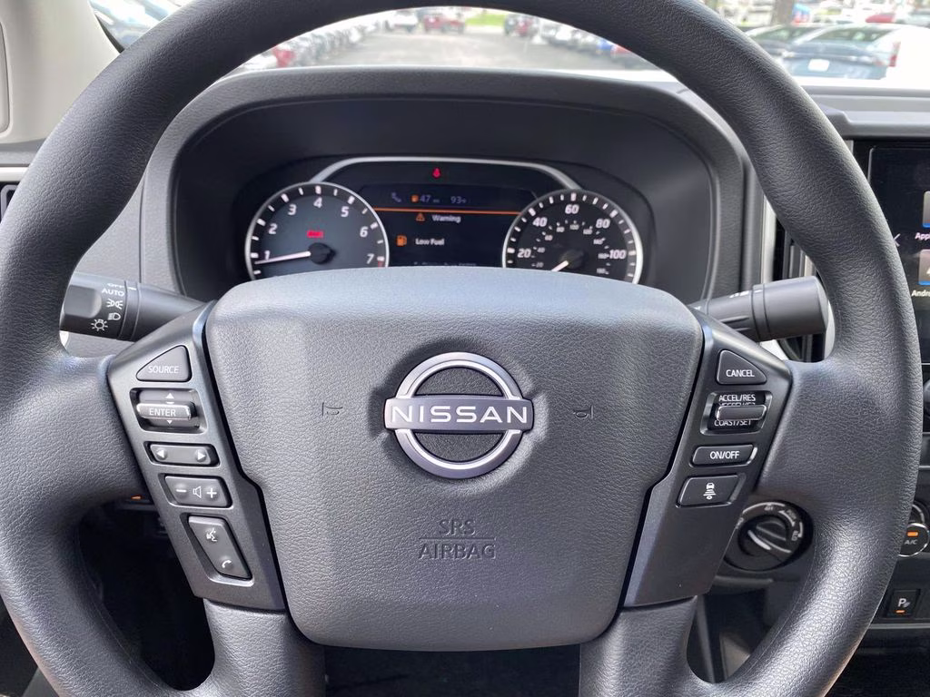 2026 Glacier White Nissan Frontier SV 4X4 Truck