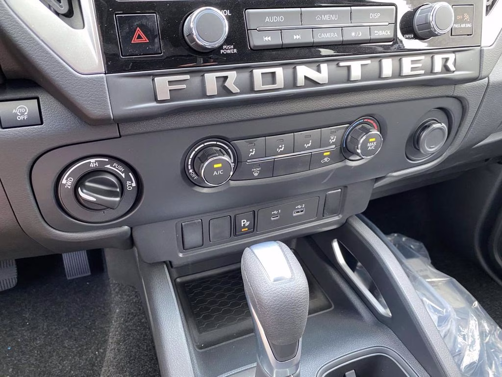 2026 Glacier White Nissan Frontier SV 4X4 Truck