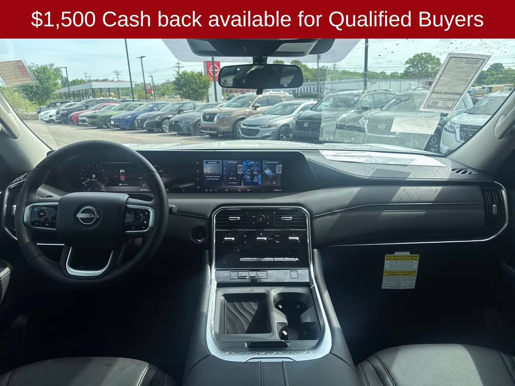 2026 Aspen White Tricoat Nissan Armada SV RWD SUV