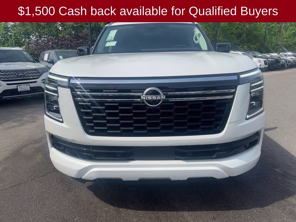 2026 Aspen White Tricoat Nissan Armada SV RWD SUV