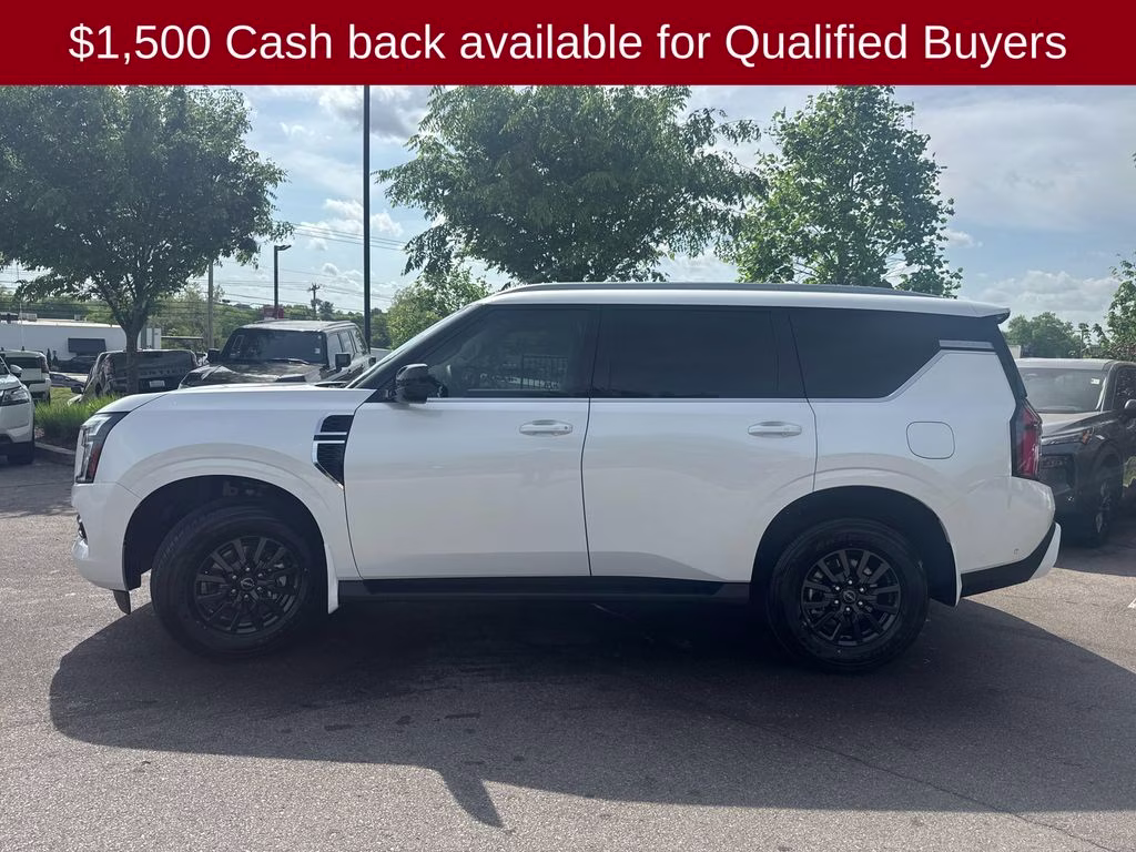 2026 Aspen White Tricoat Nissan Armada SV RWD SUV