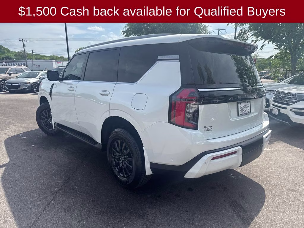 2026 Aspen White Tricoat Nissan Armada SV RWD SUV
