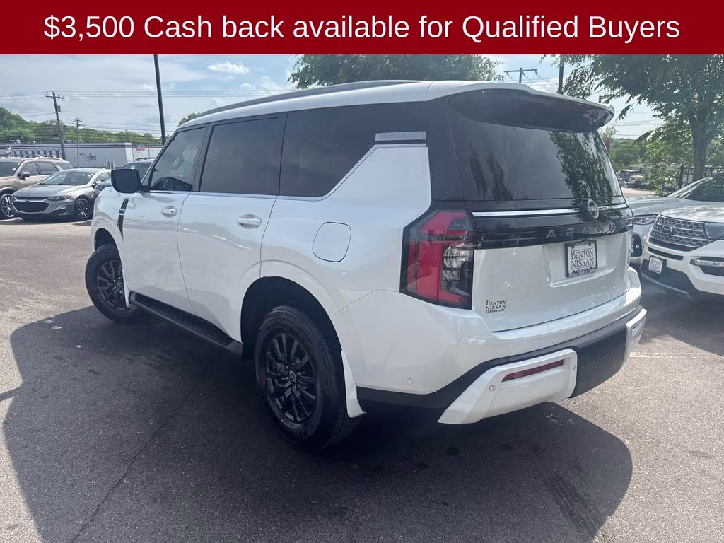 2026 Aspen White Tricoat Nissan Armada SV RWD SUV