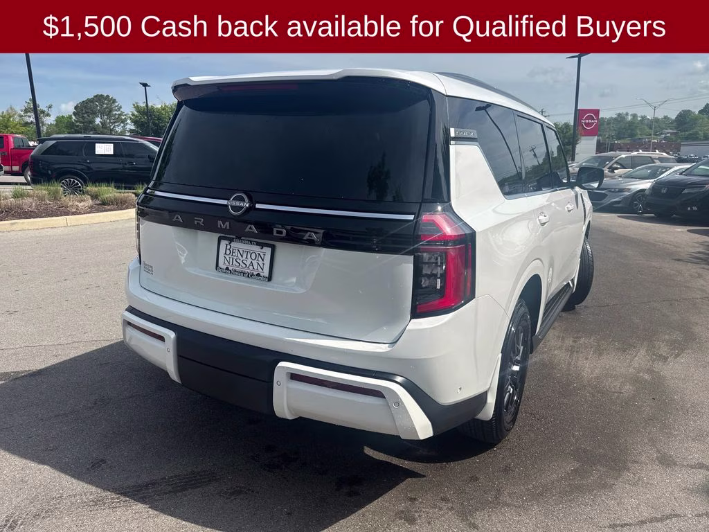2026 Aspen White Tricoat Nissan Armada SV RWD SUV