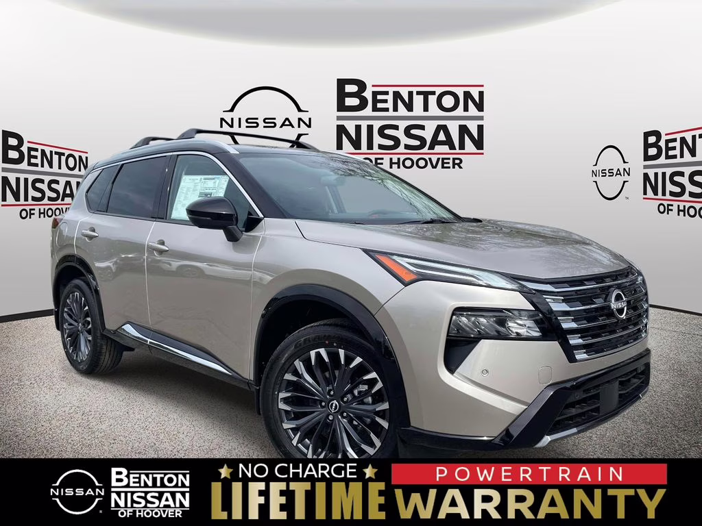 2026 Champagne Silver Metallic Nissan Rogue Platinum AWD SUV