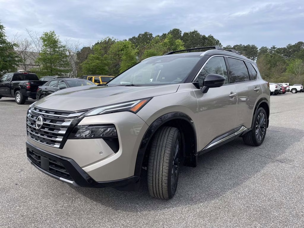 2026 Champagne Silver Metallic Nissan Rogue Platinum AWD SUV