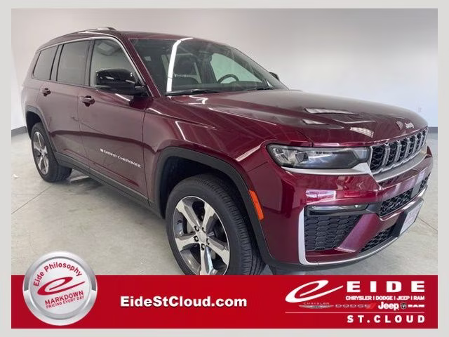 2026 Velvet Red Pearlcoat Jeep Grand Cherokee L Limited 4X4 SUV