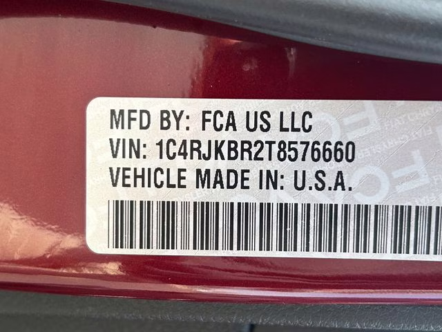 2026 Velvet Red Pearlcoat Jeep Grand Cherokee L Limited 4X4 SUV