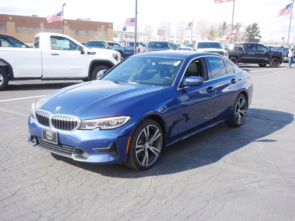 2021 Phytonic Blue Metallic BMW 3 Series 330i xDrive AWD Sedan