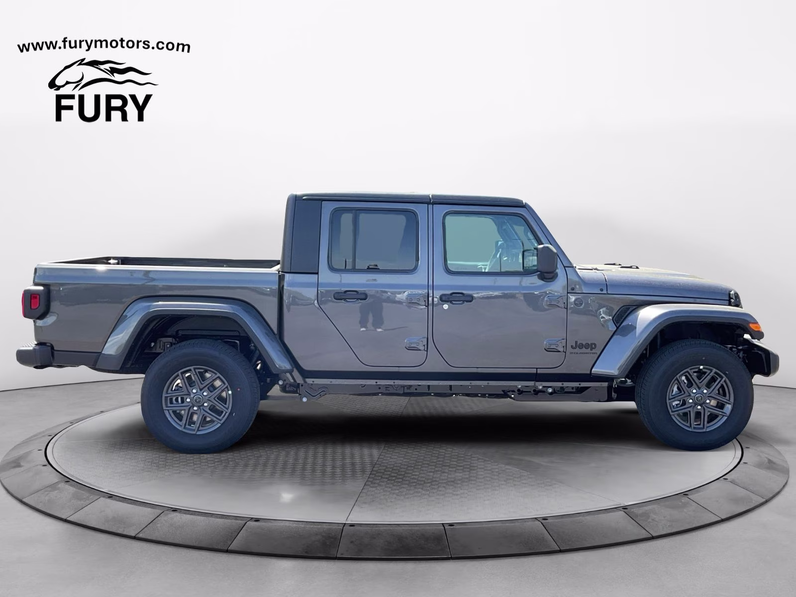 2026 Granite Crystal Metallic Clearcoat Jeep Gladiator Sport S 4X4 Truck
