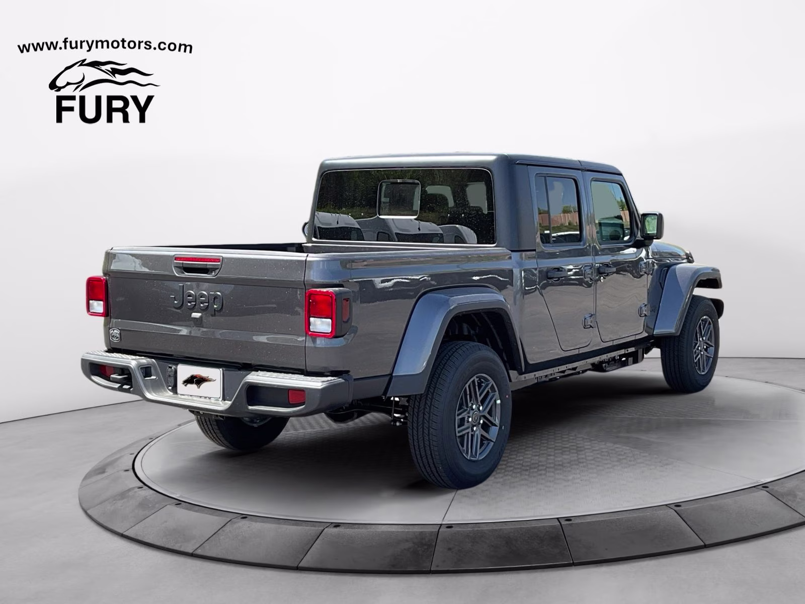 2026 Granite Crystal Metallic Clearcoat Jeep Gladiator Sport S 4X4 Truck