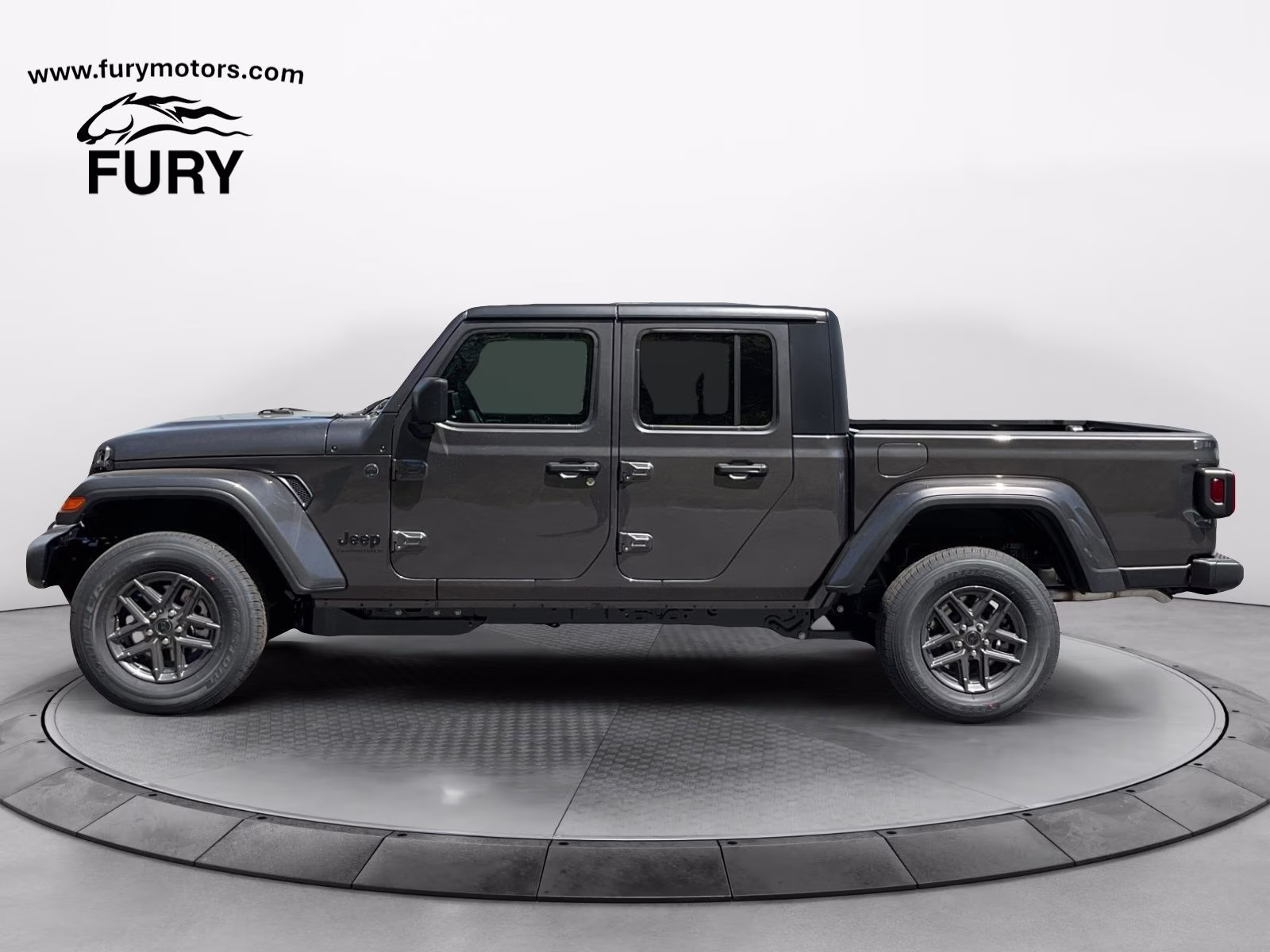 2026 Granite Crystal Metallic Clearcoat Jeep Gladiator Sport S 4X4 Truck