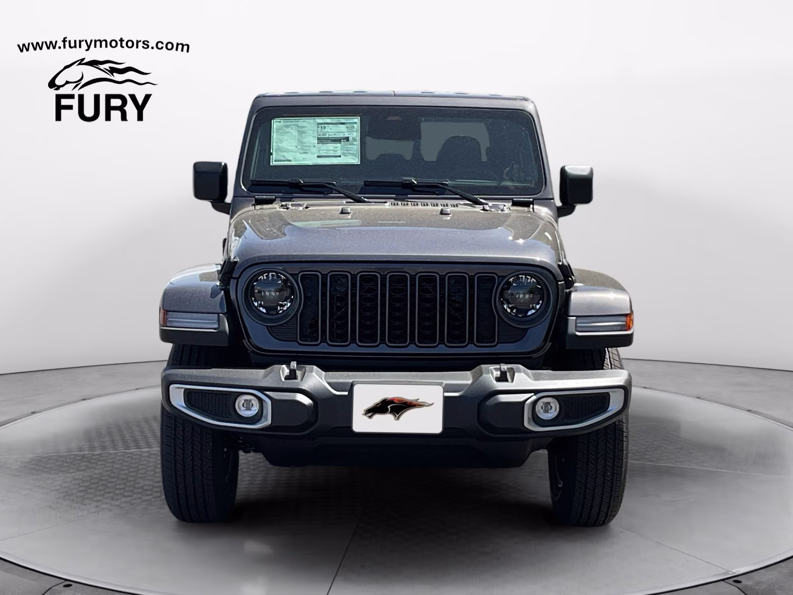 2026 Granite Crystal Metallic Clearcoat Jeep Gladiator Sport S 4X4 Truck