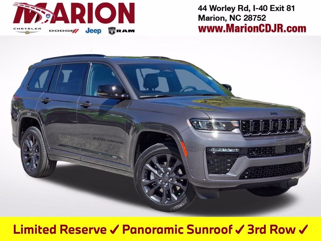 2026 Baltic Gray Metallic Clearcoat Jeep Grand Cherokee L Limited 4X4 SUV