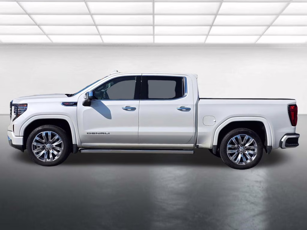 2025 White Frost Tricoat GMC Sierra 1500 Denali 4X4 Truck