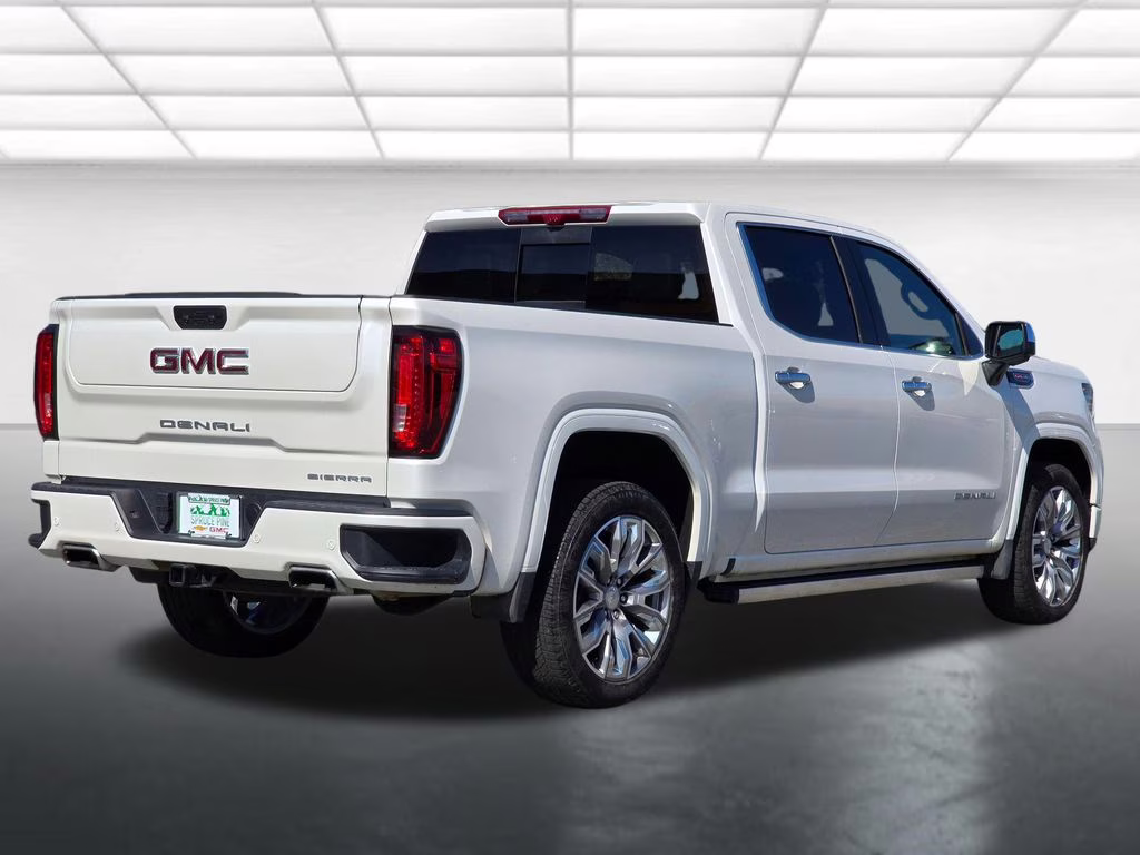 2025 White Frost Tricoat GMC Sierra 1500 Denali 4X4 Truck