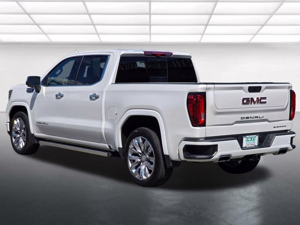 2025 White Frost Tricoat GMC Sierra 1500 Denali 4X4 Truck