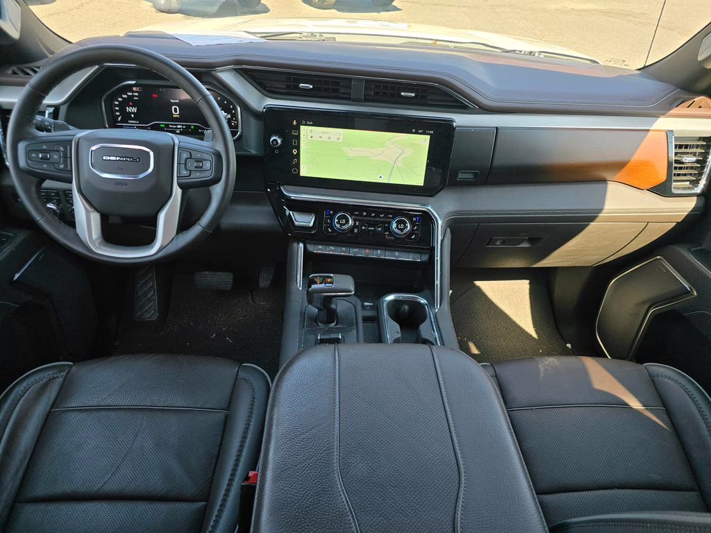 2025 White Frost Tricoat GMC Sierra 1500 Denali 4X4 Truck