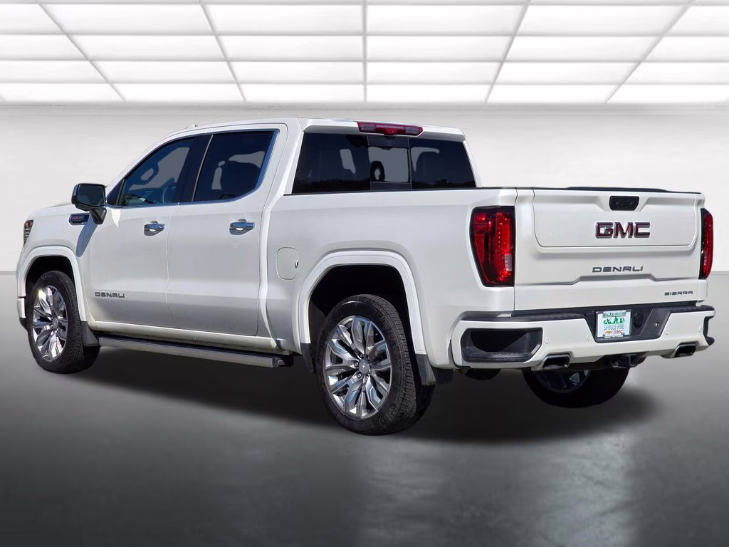 2025 White Frost Tricoat GMC Sierra 1500 Denali 4X4 Truck